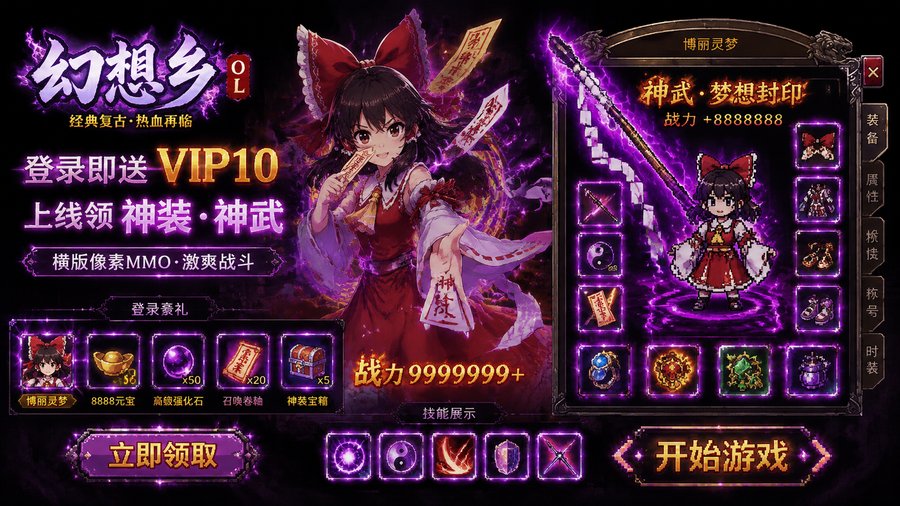 幻想乡OL — 经典复古 · 热血再临